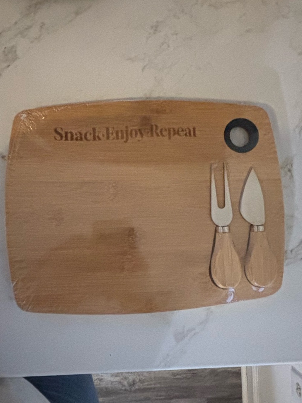 Charcuterie Snack Board Set - Natural